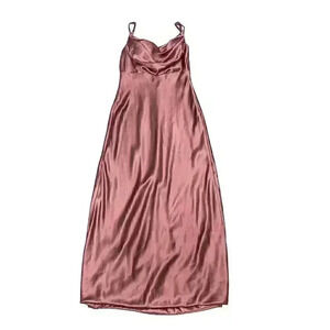 Revelry Women's Satin Cowl Neck Dress Size 12 Multicolor Wedding Party Formal